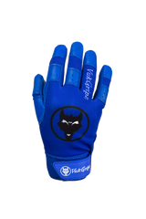 Howler Blue Batting Gloves back
