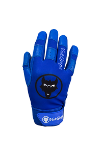 Howler Blue Batting Gloves back