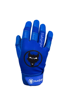 Howler Blue Batting Gloves back