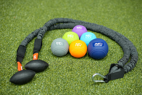 Baseball Resistance Bands Ovoid Handle