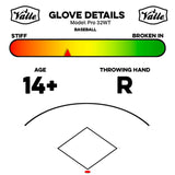 Valle Pro 32WT Glove Details