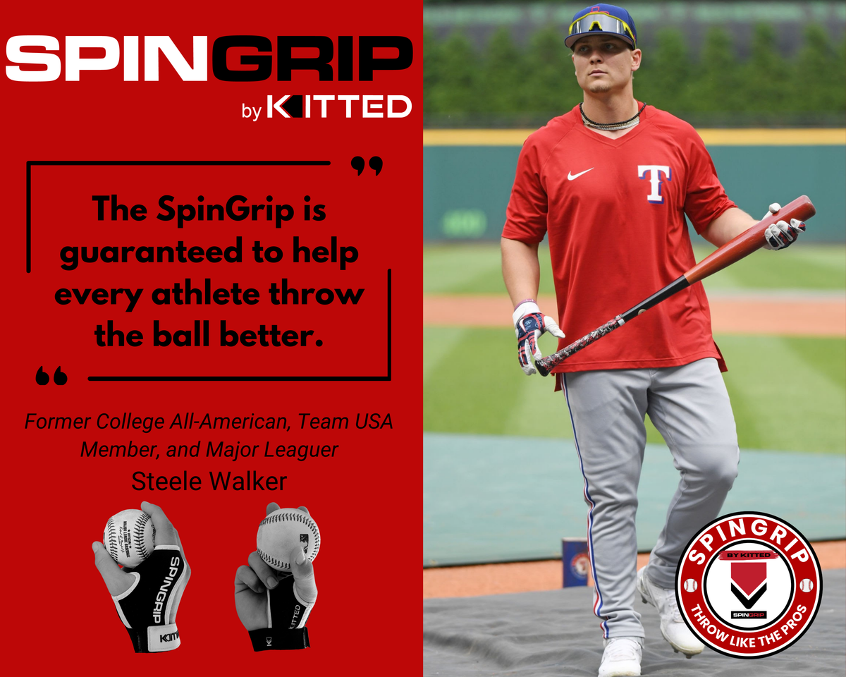 SpinGrip Baseball Throwing Training Glove