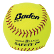 Built for young kids starting to play the game. The Safety Softball will allow kids to learn the fundamentals of softball safely. Sold by the dozen.