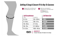 GO Kinesiology + Compression Calf Sleeves