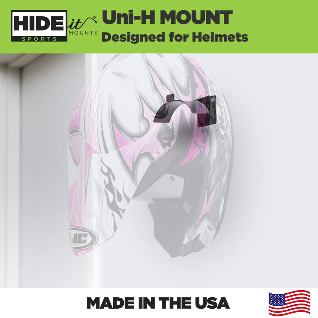 HIDEit Uni-H | Universal Helmet Mount