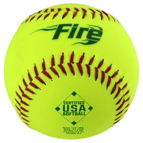 The ASA slowpitch softball is made specifically for ASA slowpitch games. Knock it out of the park with the Fire power core. Sold by the dozen.