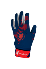 Prowler Red & Navy Batting Gloves