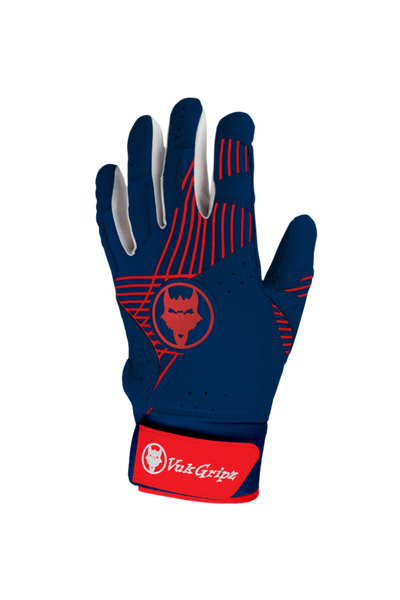 Prowler Red & Navy Batting Gloves