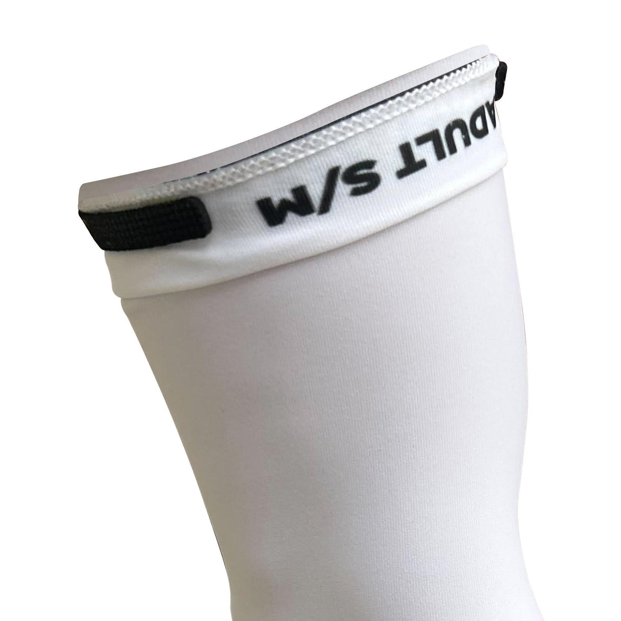 VukGripz Premium Compression Sleeve white top, size