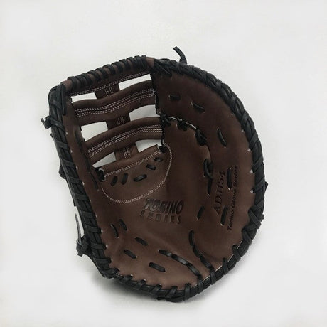 Akadema Torino first base mitt in brown and black