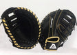 Akadema first base mitt in black with beige accents