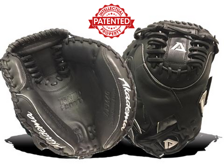 Akadema Torino first base mitt in black