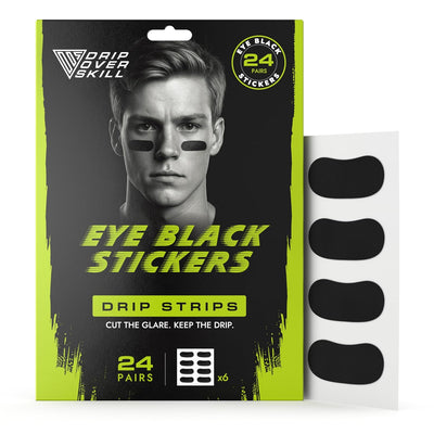 DRIP Strips Eye Black Stickers – 24 Pairs