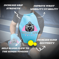 GREAT APE GRIPS - BABY BLUE