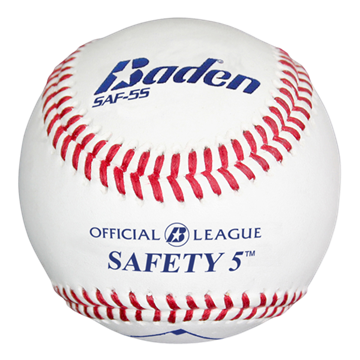 Built for kids playing coach pitch baseball. The Safety Baseball will allow kids to learn the fundamentals of the game safely. Sold by the dozen.